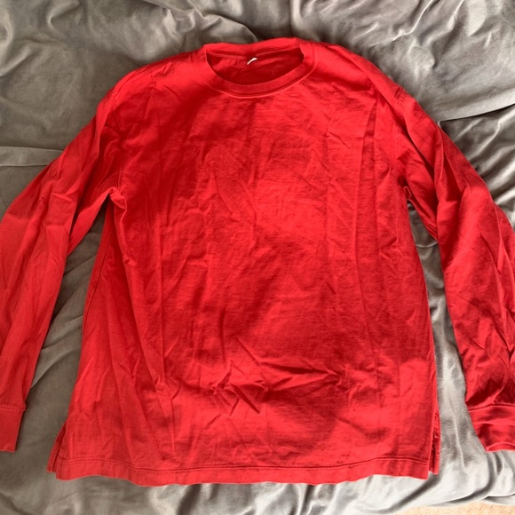 SOLD - Uniqlo - Red Long Sleeve